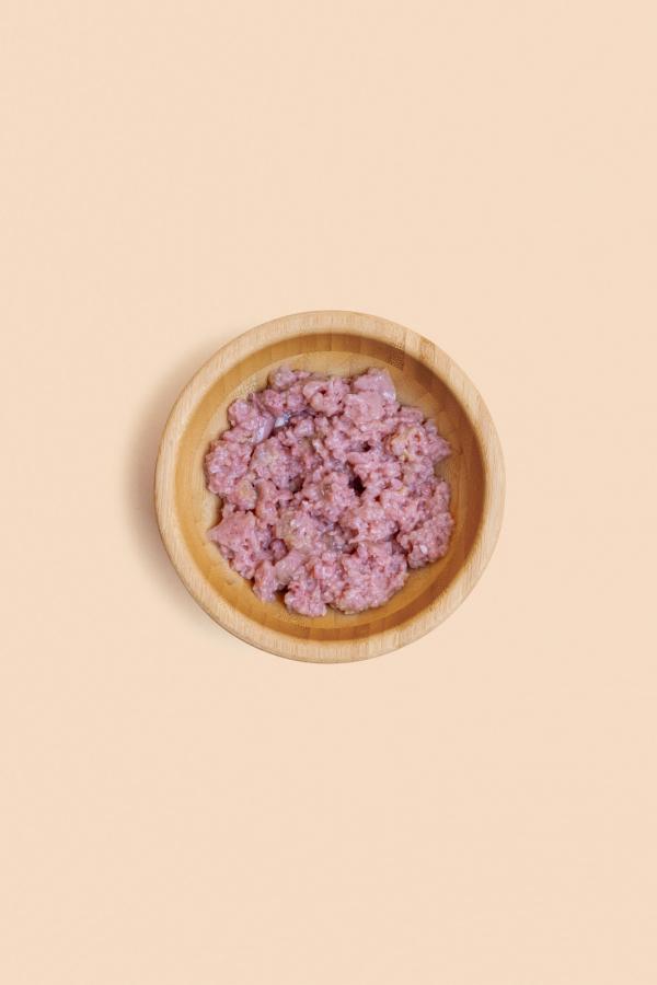 Con il 50% di carne di coniglio